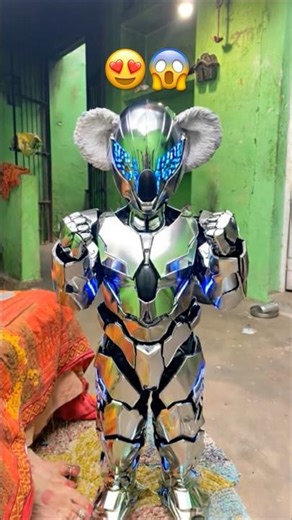 #MiniRobot #KidToRobot #AITransformation #studiogb #ViralShorts #FutureTech #RobotWorld