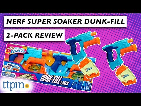 These NERF Super Soakers Are So Easy to Fill!
