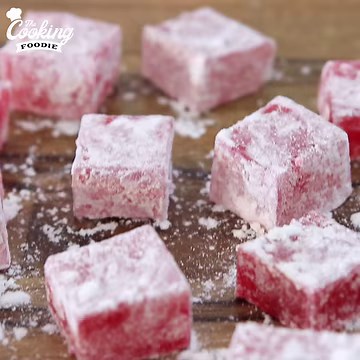 Turkish Delight Recipe (Lokum) 😍 | The Cooking Foodie