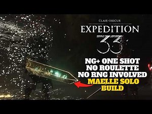 Simon NG+ One-Shot Maelle Solo Build NO RNG Involved - Expedition 33