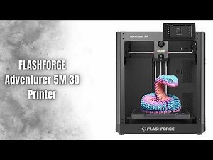 FLASHFORGE Adventurer 5M Review | High-Speed Auto Leveling 3D Printer!