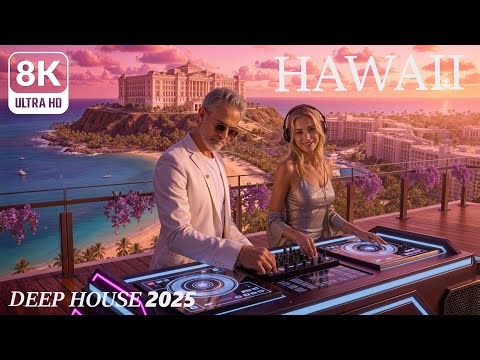 [8K] Hawaii 🌴 Tropical Deep House 2025 | Best Vocal Deep House