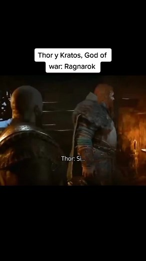 lo surtieron a kratos... #gow #kratos #thor #ragnarok #ps5 #ps4