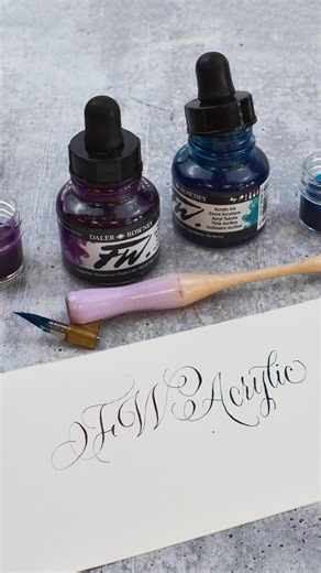1.6K views · 17 reactions | Explore pointed pen calligraphy with...