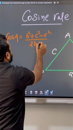 Cosine Rule Every JEE Student Must Know #jeeproblems #calculus #maths#education#viral