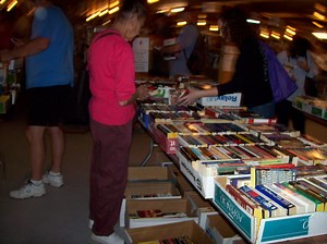 Arlington Library Book Sale Draws a Crowd