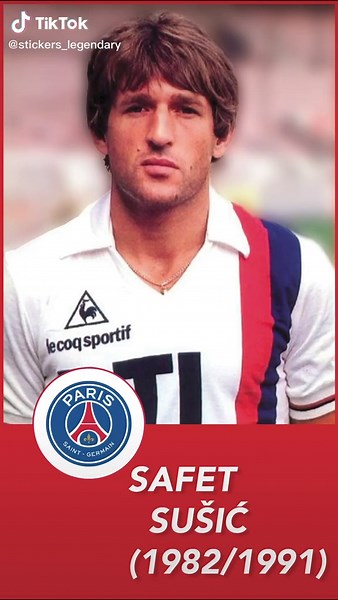 ⚽🔴🔵 STICKERS LEGENDARY: SAFET SUSIC - PSG #safetsusic #susic #psg #parissaintgermain #parisismagic 🎵: EDM Pop Zedd & deadmau5 style Instrumental