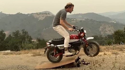 Ewan McGregor Jumps Motorcycle Over Obi-Wan Figure