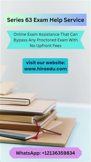 Series 63 Exam: Definitions and Overview ( Series 65 and 66 Exam also )