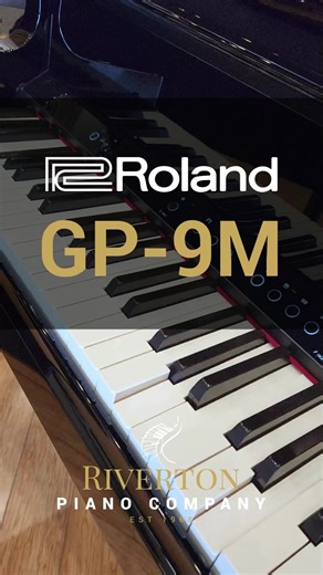 Imagine a self-playing #grandpiano that features silent practice with headphones, offers hundreds of sounds, and integrates with all the latest Bluetooth #piano apps! This is the #Roland #GP8M #playerpiano!