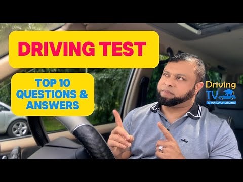 DRIVING TEST TOP 10 QUESTIONS and ANSWERS | How Do I Know When I'm Ready For Driving Test!