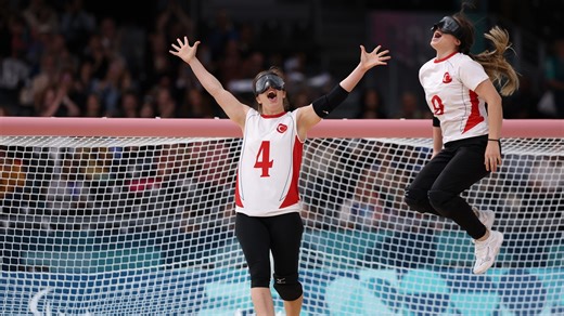 Goalball gold for Turkiye at Paris Paralympics