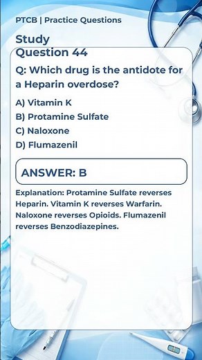 PTCB Practice Question #44 | Can You Get This Right?