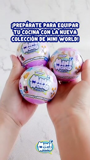 Conoce la nueva colección de Mini World serie 3, ¡tiene increíbles utensilios de cocina en miniatura! ✨ Cada pieza está elaborada con un nivel de detalle que te va a sorprender 🤩 #miniworld #Colección #diversion #jugar #juguetes #juguetesdeniñas #cocina | Boing Toys