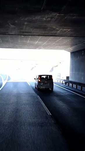 Beautiful Mountain View from Highway in Japan Yatsugatake #Shorts