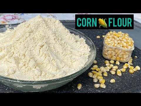 Homemade Corn Flour Recipe | Maize Flour Recipe | Easy Homemade Cornflour Recipe ‪@CookingwithEfya‬