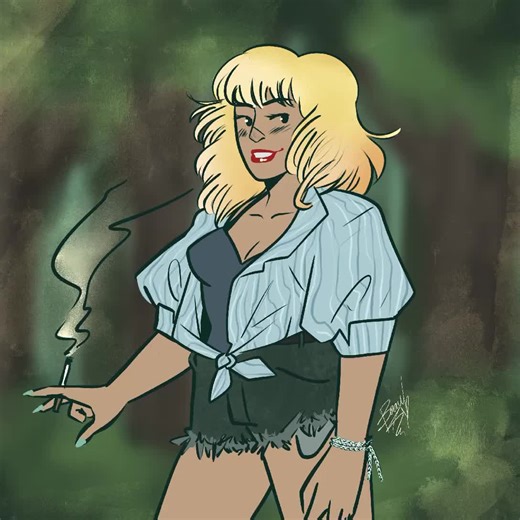 Cherrybombshellart on TikTok