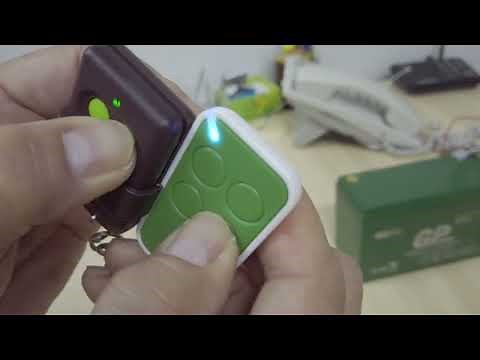 Tutorial Autogate Remote Control - How to Copy or Duplicate 433hz Remote Control