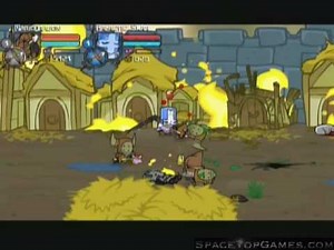 How to Walkthrough the XBLA video game Castle Crashers on the Xbox 360