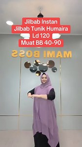 Jilbab Instan jilbab Tunik humaira , jilbab simple tunik malay | Mami Boss Real