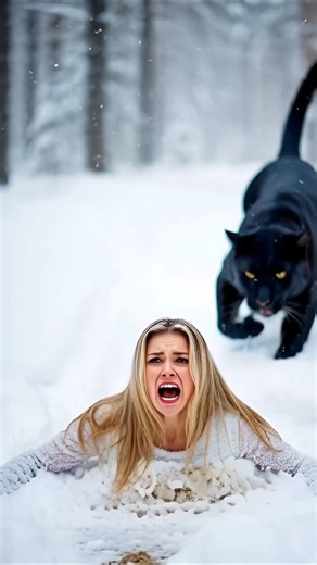 Quicksand girl sinking in quicksand