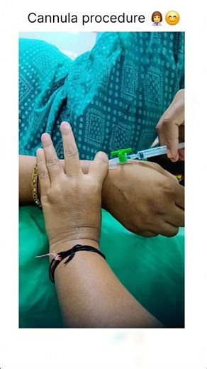 IV Cannula procedure #ytshorts #hospitalduty #bscnursinglife #shorts