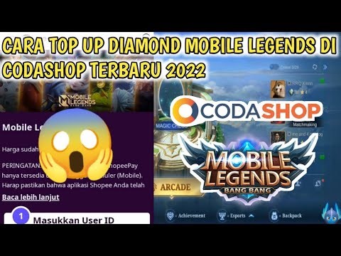 Cara Top Up Diamond Mobile Legend Di Codashop Terbaru 2022