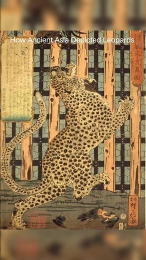 Ancient Asia vs. Medieval Europe: Why the Art is SO Different 🐆🎨 #art #arthistory #history #drawing