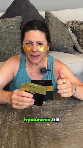 Glowing Skin Fast: MASKISS 24K Gold Eye Patch Review #AntiAgingSkincare #RadiantEyes