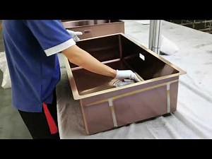 PVD Coating Process of Kitchen Sink Production | Zhuhai Dali Kitchen & Bathroom