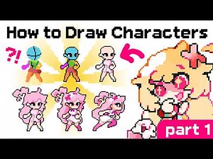 How to Draw PIXEL ART Characters | For BEGINNERS 2026