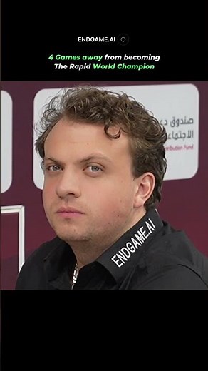 4 games away from the World Title!