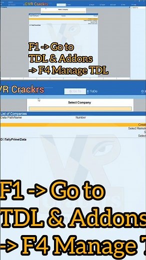 How to Load TDL in Tally Prime #tallyprime #tdl #vrcrackrs ‪@VRCrackrs‬ ‪@SMARTAccountingRSNR‬