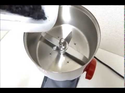 木炭や竹炭を粉末化（パウダー化）する粉砕機（ハイスピードミル）