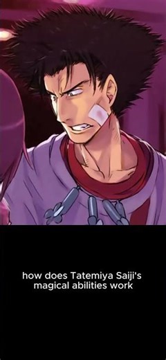 How does Tatemiya Saiji's magical abilities work in a certain magical index?