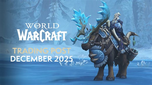 WoW trading post rewards - December 2025: 3 new mounts, winter-themed transmogs & more!
