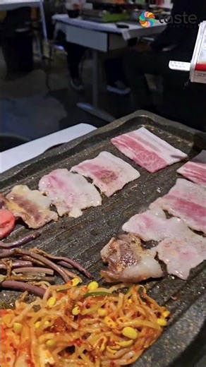 Premium Frozen Pork Belly in Gangnam 🔥 Gyeongbok Naengsam