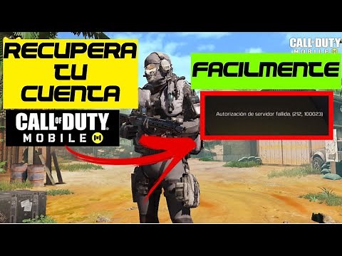 Como 👉RECUPERAR MI CUENTA DE COD MOBILE Facilmente