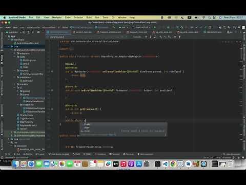 How to create a Adapter for RecyclerView in Android Studio using a ArrayList