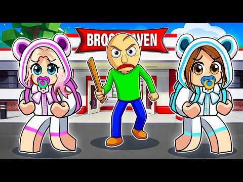 ATTENTION! Baldi is following us even on vacation 😨 Roblox Brookhaven 🏡RP