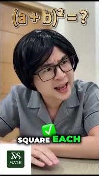 (a+b)² = a² + b²? Or a² + 2ab + b², This Mistake Kills Marks, (a+b)² 等于 a²+b² 吗, 还是 a²+2ab+b², 80%答错