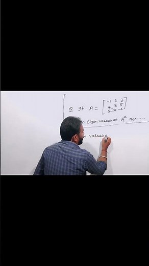 Eigen values and eigen vector Trick | Engineering Maths | Shorts #barunsir