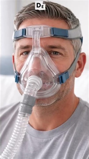Full Face Vented CPAP BiPAP Mask with Headgear #shortsfeed