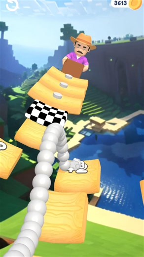 Crazy Bounce Ball Run 😱 Don’t Miss the Final Jump! #shorts
