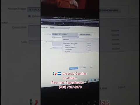 📢 🇳🇮 Creando Cuentas Contables en QuickBooks 📌 Para más Capacitación 📱 (505) 7527-0278 / 8213-8669