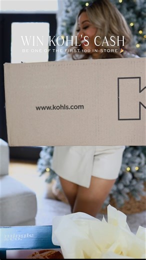 Holiday shopping just got better… First 100 at Kohl’s can win up to $100!#KohlsPartner