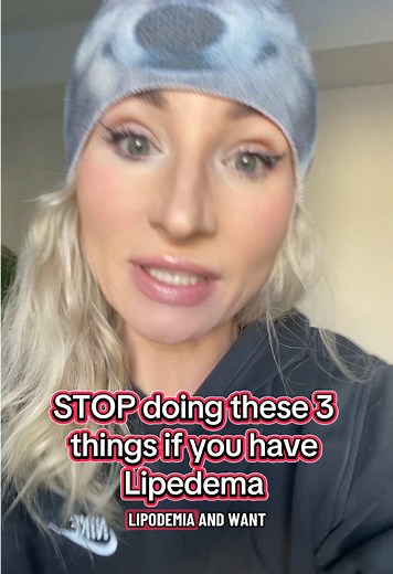 Stop doing these three things if you are a woman living with lipedema and want to feel better! ❤️‍🩹 1. Stop blaming yourself. 2. Stop ignoring the symptoms, especially inflammation. 3. Stop believing people who say there’s nothing you can do about it. They just mean there’s no pill that will cure lymphedema.