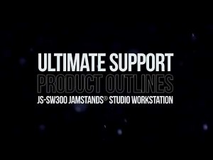 Ultimate Support Product Outlines - The JS-SW300 JamStands® Series Studio Workstation