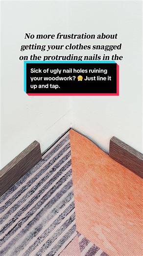 Sick of ugly nail holes ruining your woodwork? 😤 Just line it up and tap. Poof! The wood is locked tight, and the fastener? It's invisible. No more patching holes! 🤫#tiktokshopholidayhaul #woodworking #CraftTool #diycraft #tiktokchristmas