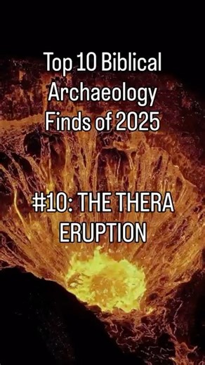 Countdown of 2025 best archaeological discoveries : #10 The Thera Eruption